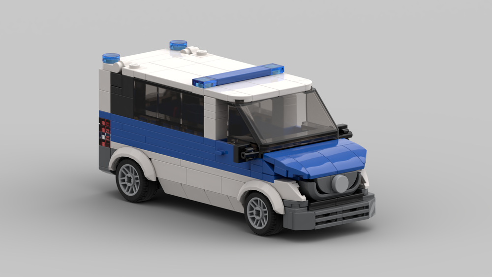 Lego Mercedes Benz Vito (German Police)