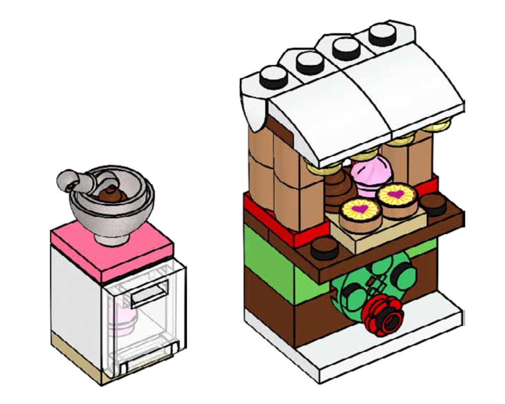 Lego Pastry Shop