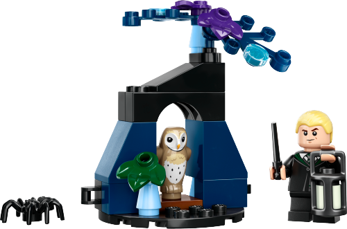 Lego Draco in the Forbidden Forest