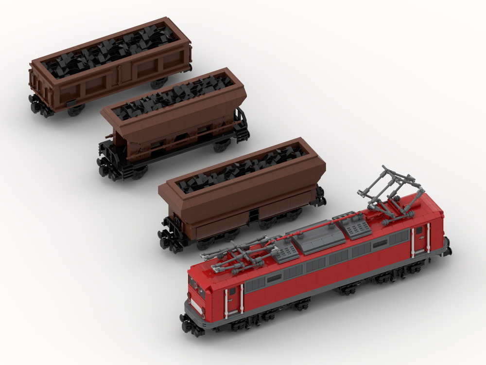 Lego BR150 Coal Wagon (Moc-Pack) (8w)