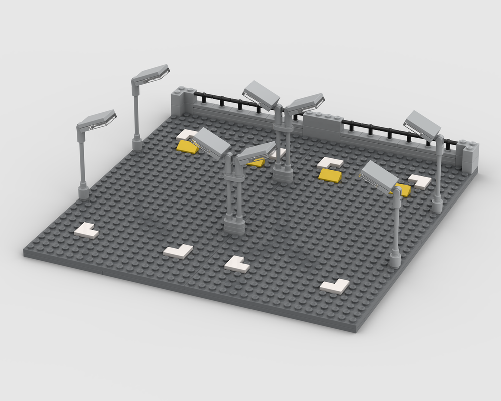 Lego Speed Champion Garage & Car Park - Top Level