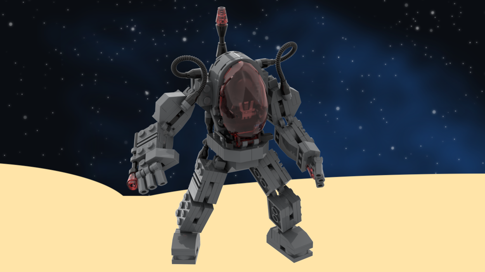 Lego Space Powersuit Mech (Galaxy Trooper)