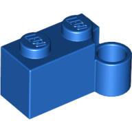 Lego Hinge Brick 1 x 4 [Lower] / Blue