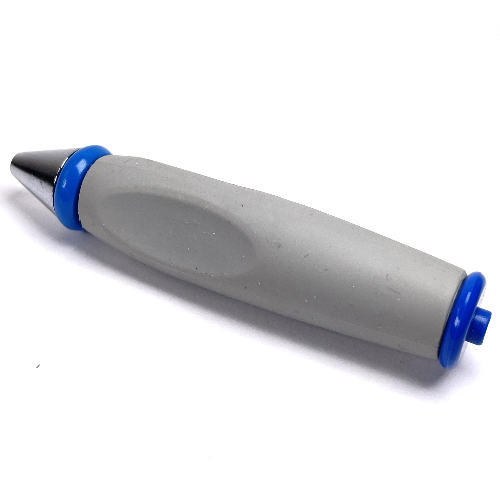 Lego Pen Body, with Chrome Tip, Blue Ends