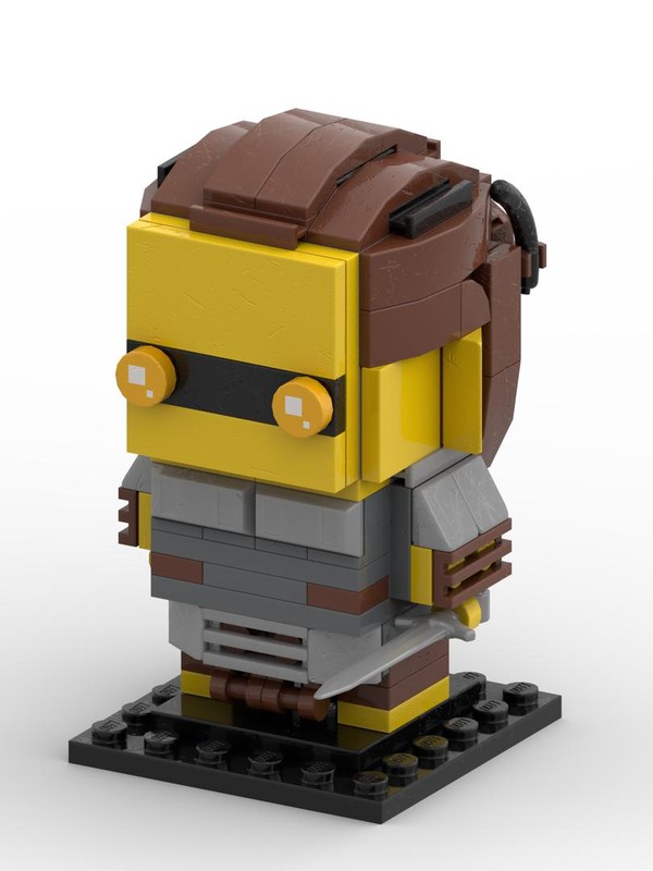 Lego Lae'zel Brickheadz (Baldur's Gate 3)