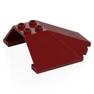 Lego Windscreen 6 x 6 x 2 Canopy / Dark Red