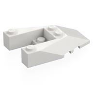 Lego Brick Wedged, Sloped 6 x 4 Cutout, Stud Notches