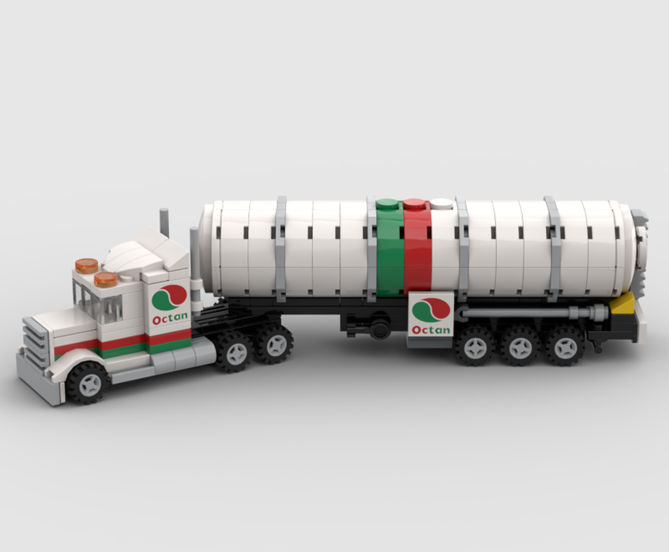 Lego Mini Semi-Trailer - Octan Tanker