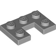 Lego Plate 2 x 3 with 1 x 1 Cutout