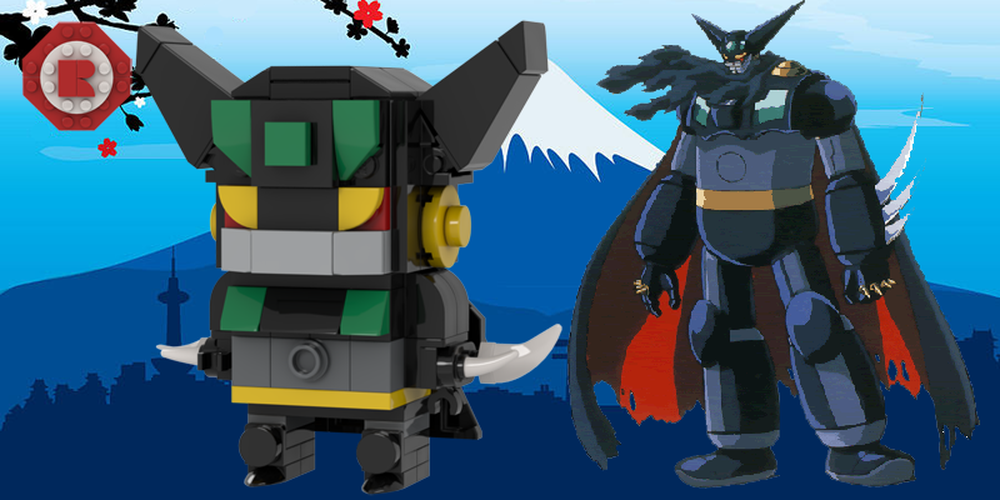 Lego Black Getter Brickheadz