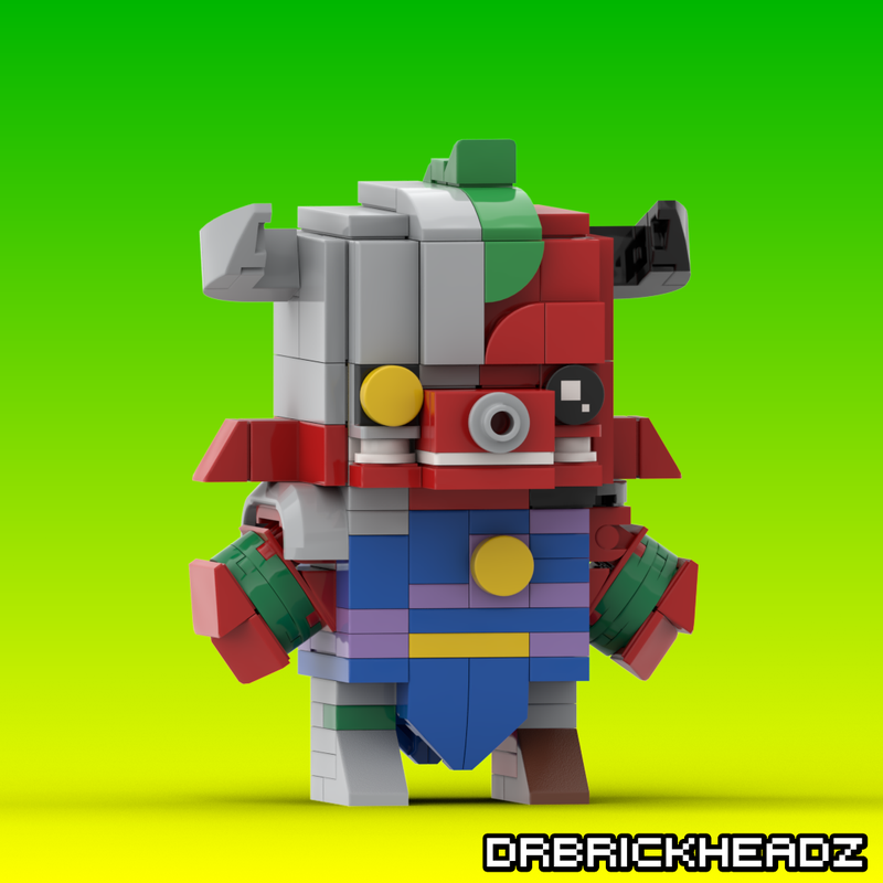 Lego Groundchuck (TMNT: Shredder's Revenge) Brickheadz