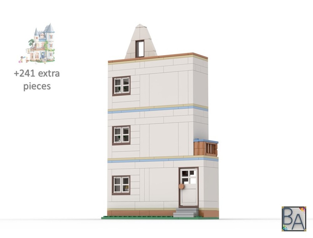 Lego Castle Bed & Breakfast Enclosure - Compatible with set 42638