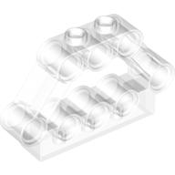 Lego Technic Pin Connector Block 1 x 5 x 3 / Trans-Clear
