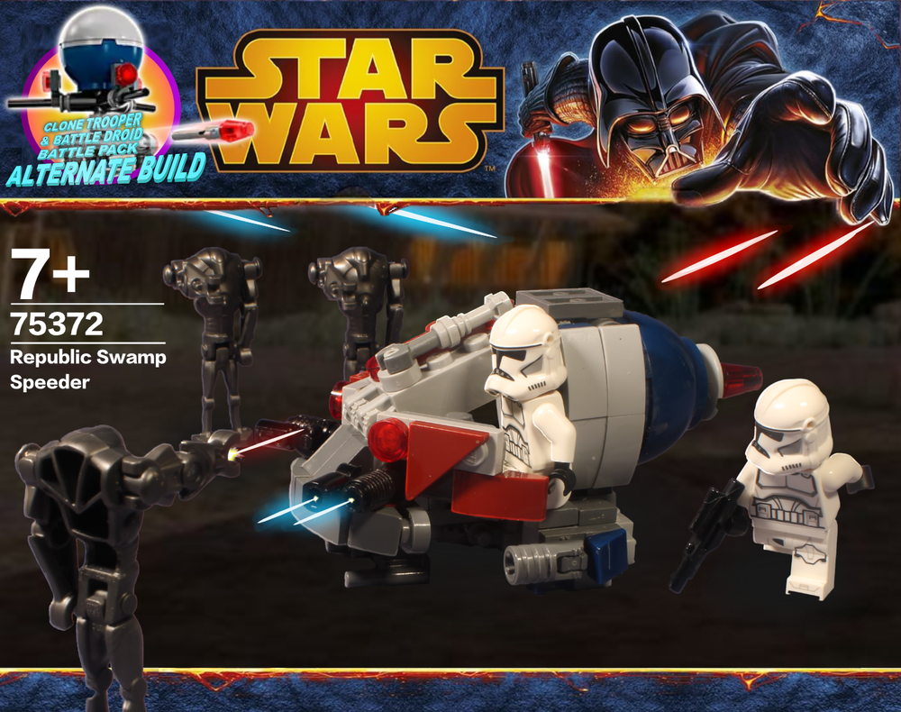 Lego Republic Swamp Speeder