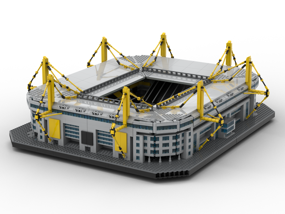 Lego Dortmund Westfalenstadion - Modular Build