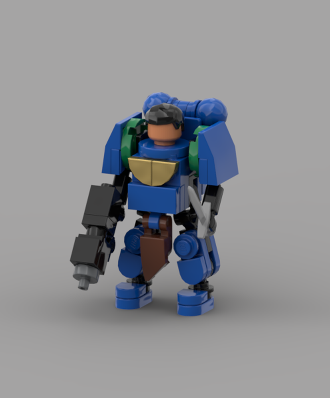 Lego Captain Uriel Ventris ULTRAMARINES
