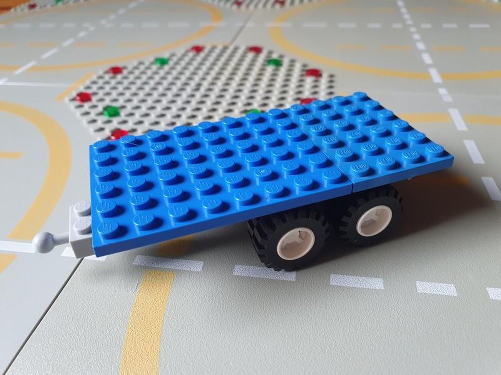 Lego Trailer for space car