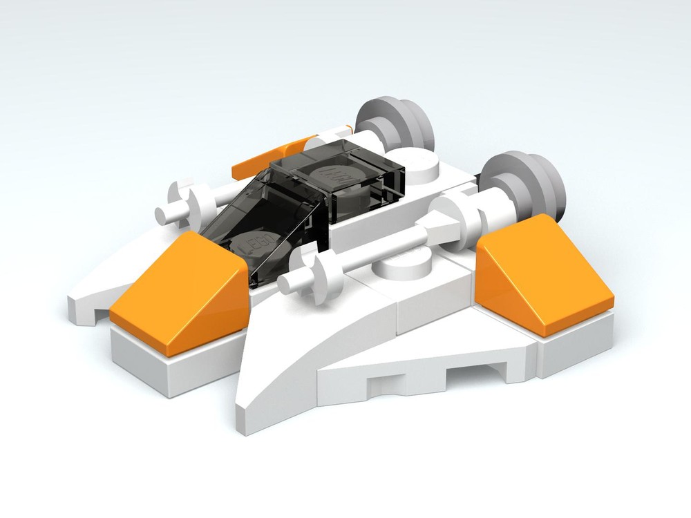 Lego Micro T-47 Airspeeder Snowspeeder
