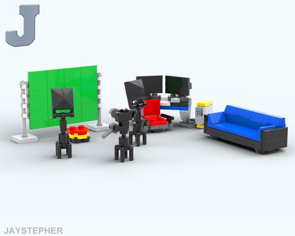 Lego Video Blogger Studio Furniture