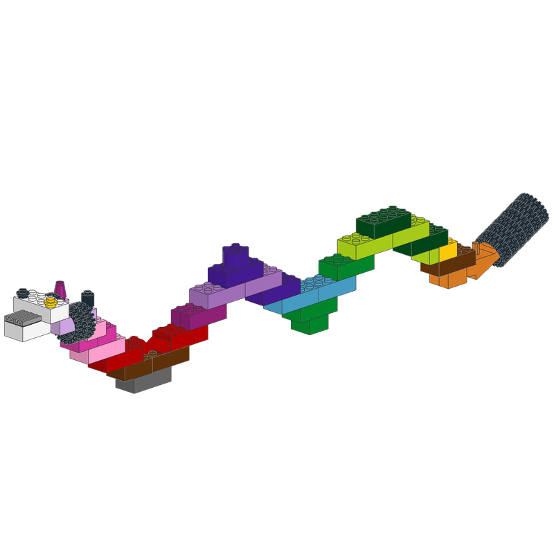 Lego 10696 Colorful Rattlesnake (RPC)