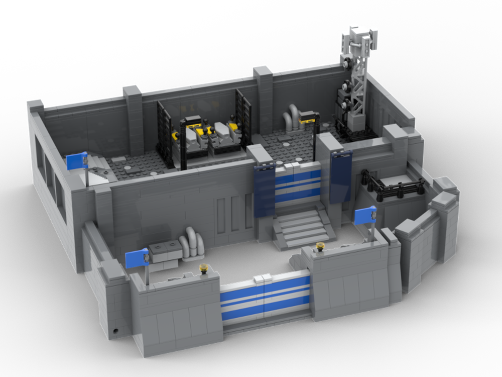 Lego Helldivers 2 SEAF Defense complex