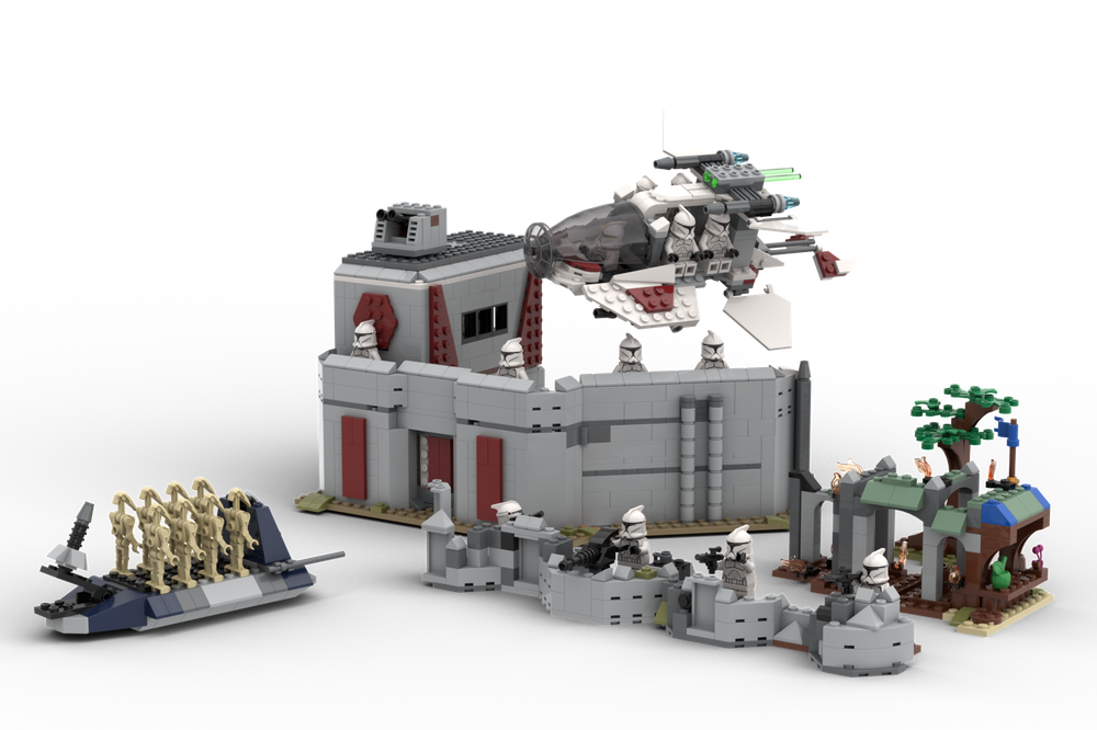 Lego Republic Clone Base