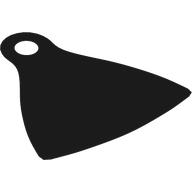 Lego Neckwear Cape, with One Top Hole / Black