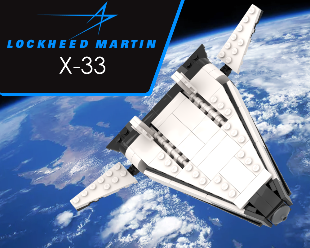 Lego Lockheed Martin X-33 SSTO [1:110]