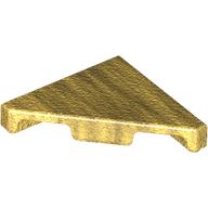 Lego Tile 45° Cut 2 x 2 (Triangle) / Pearl Gold