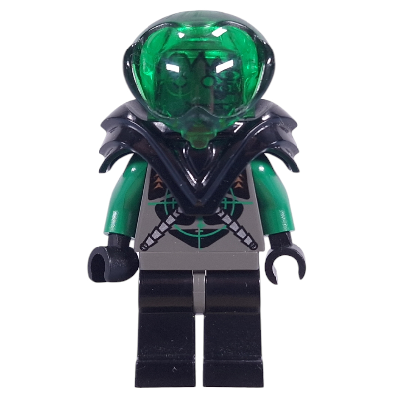 Lego Danny Longlegs / Corporal Steel with Black Shoulder Armor