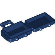 Lego Bag / Suitcase with Long Handle [Opens] / Dark Blue