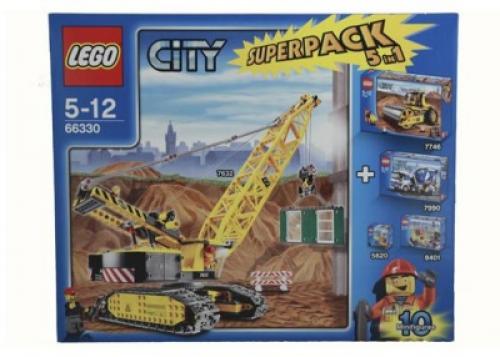 Lego City Super Pack 5 in 1