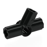 Lego Technic Axle and Pin Connector Angled Triple - 60° / Black