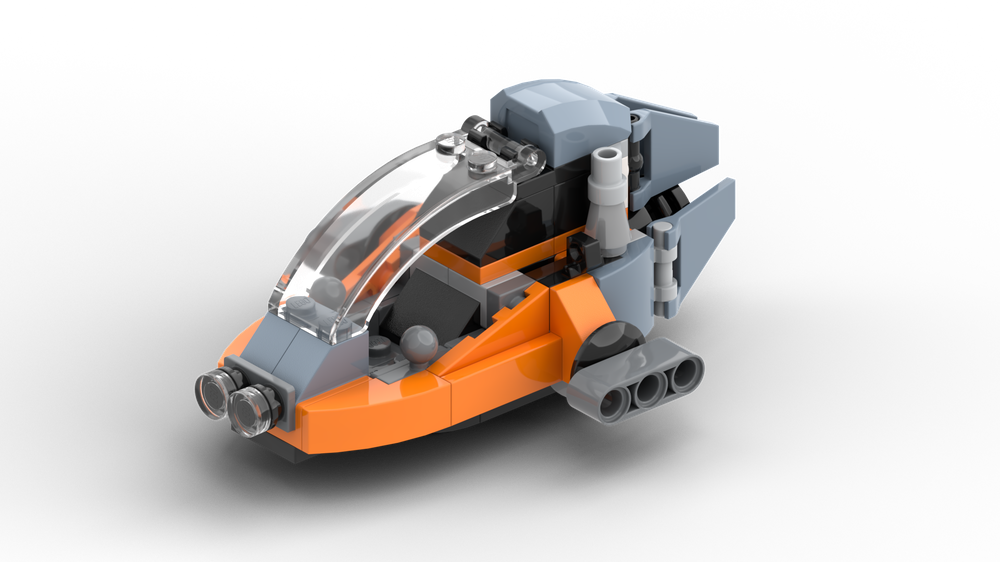 Lego Deep Sea Submersible - Creator 3in1 31111 Alternative Build