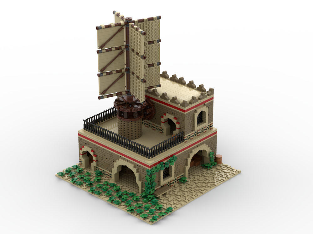 Lego Age of Empires - Mill (Middle Eastern)