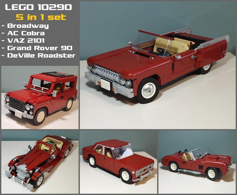 Lego 10290 5 in 1 set