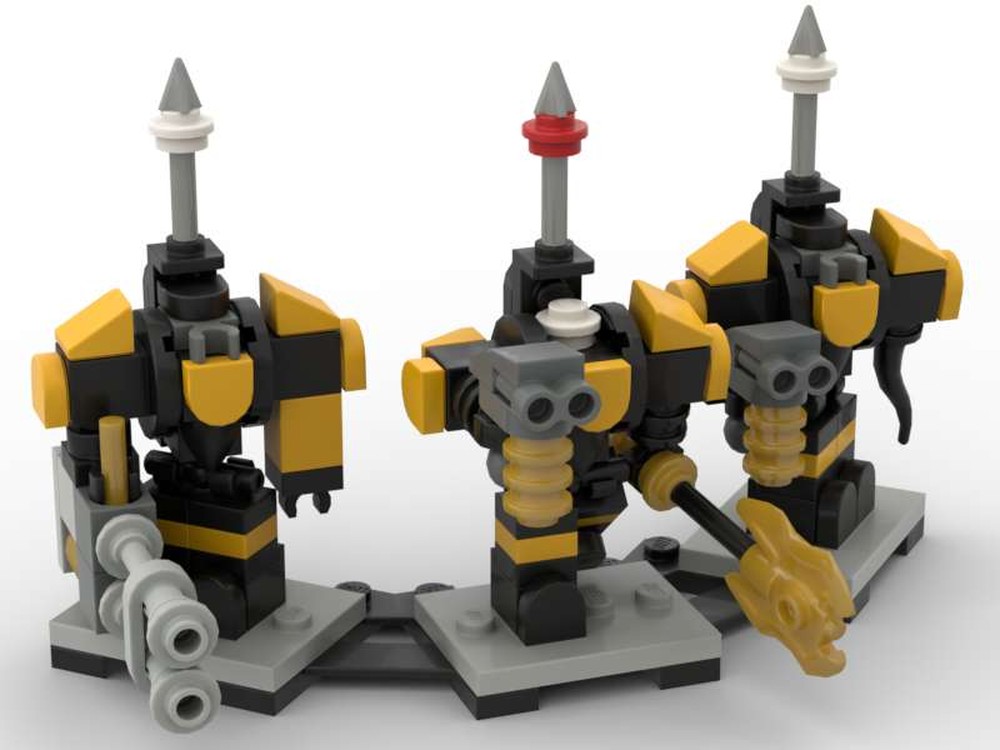 Lego Warhammer 40k Chaos Terminator Squad