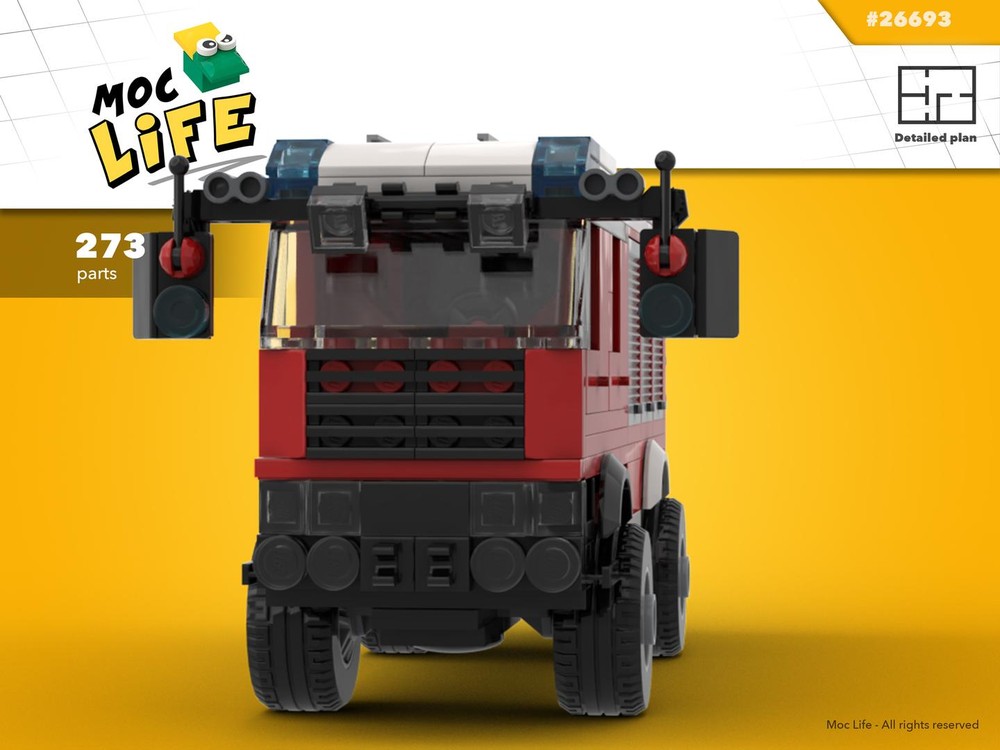 Lego MAN Pumper Berlin Feuerwehr