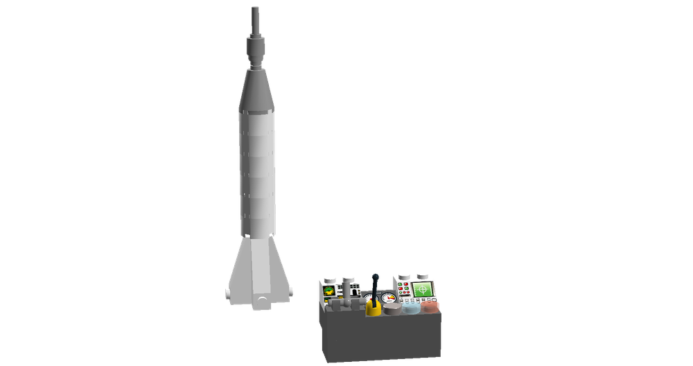 Lego Long Range Missile