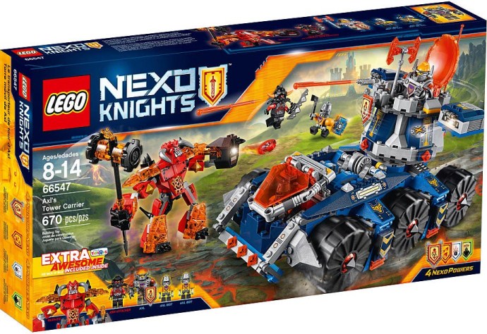 Lego Axl's Tower Carrier - Extra Awesome Edition