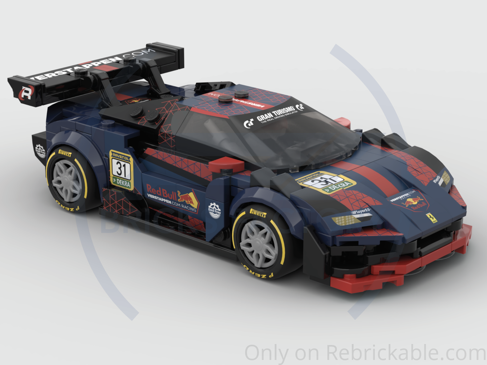 Lego Ferari 296 GT3