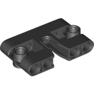 Lego Technic Panel 3 x 5 with Wall Mount Hole / Black