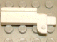 Lego Garage Door Counterweight with Hinge Pin Left / White