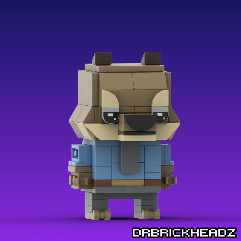 Lego Wayne Werewolf (Hotel Transylvania) Brickheadz