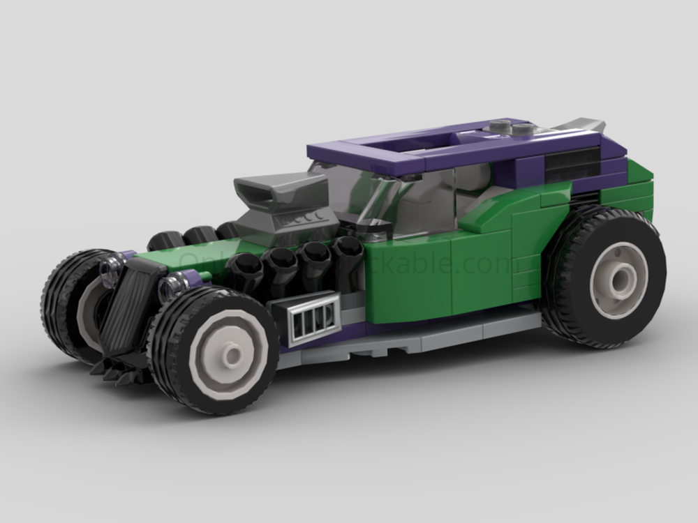 Lego The Riddler's Hot Rod Roadster