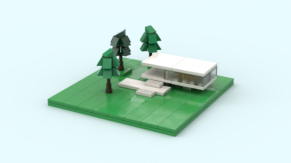Lego Farnsworth House