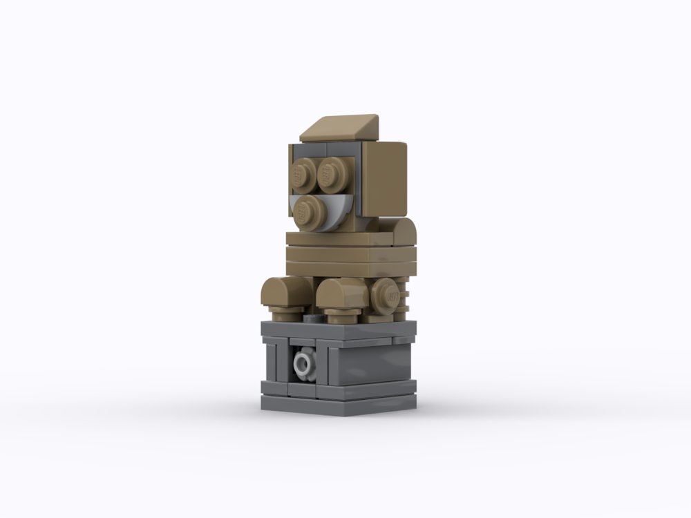 Lego Lion Statue