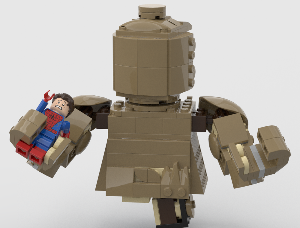Lego Sandman Upscaled Minifigure