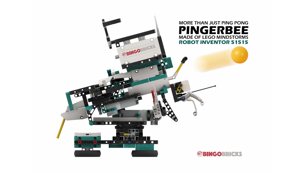 Lego PINGERBEE! - More than just ping pong!