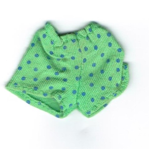 Lego Scala, Underwear / Boxer Shorts with Blue Dots Print / Medium Green